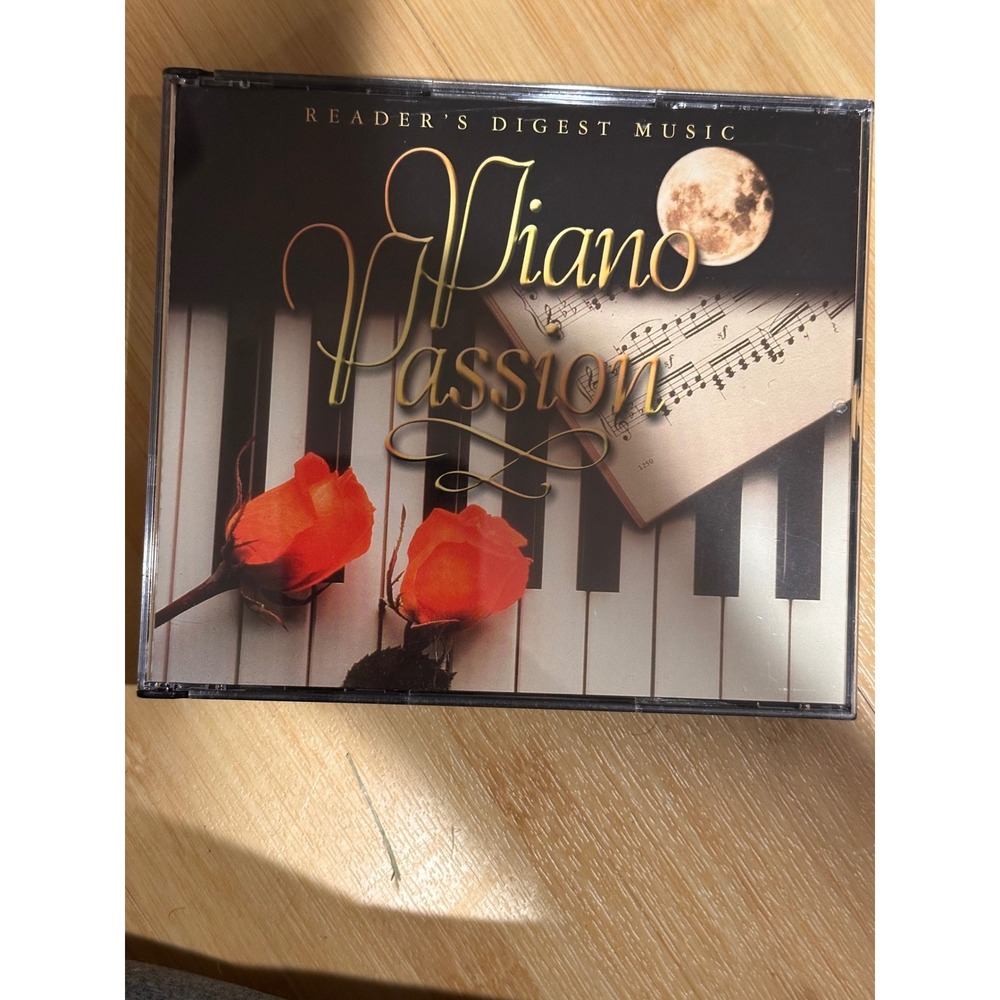 Readers Digest Music Piano Passion 4 CD Set Romancing the Popular Classics 2001